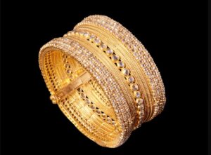 Gemstone kada bangle