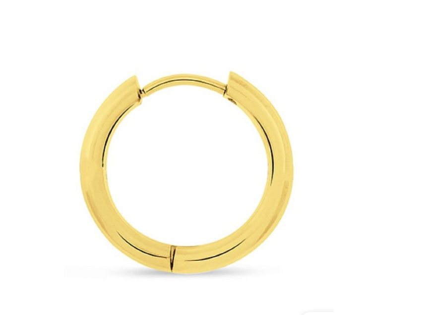 Classic Hoop - Trending Gold Nose Ring Designs