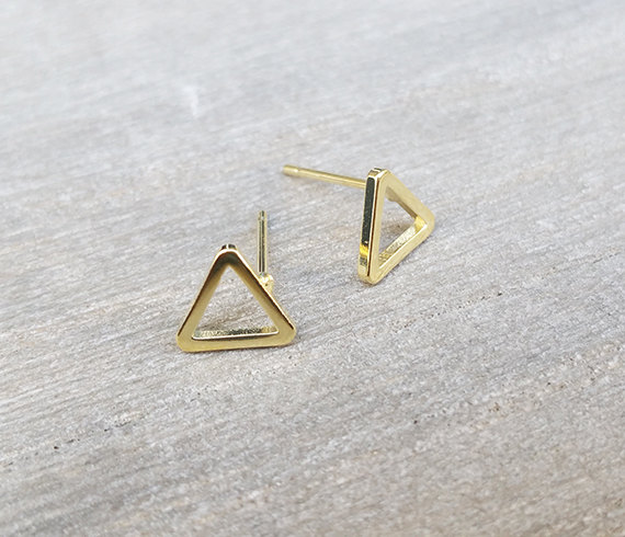 Geometric Shape gold nose Ring