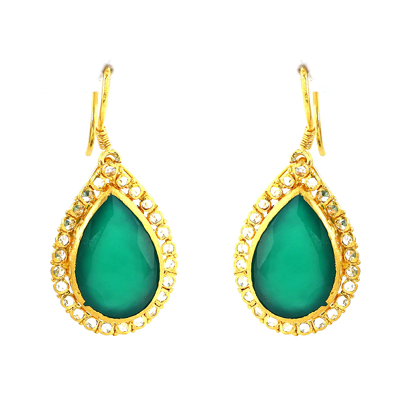 classic crescent - trending gold earring designs