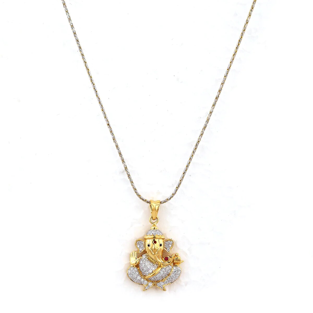 Ganesha Pendant - Ganesh Chaturthi Jewellery Designs