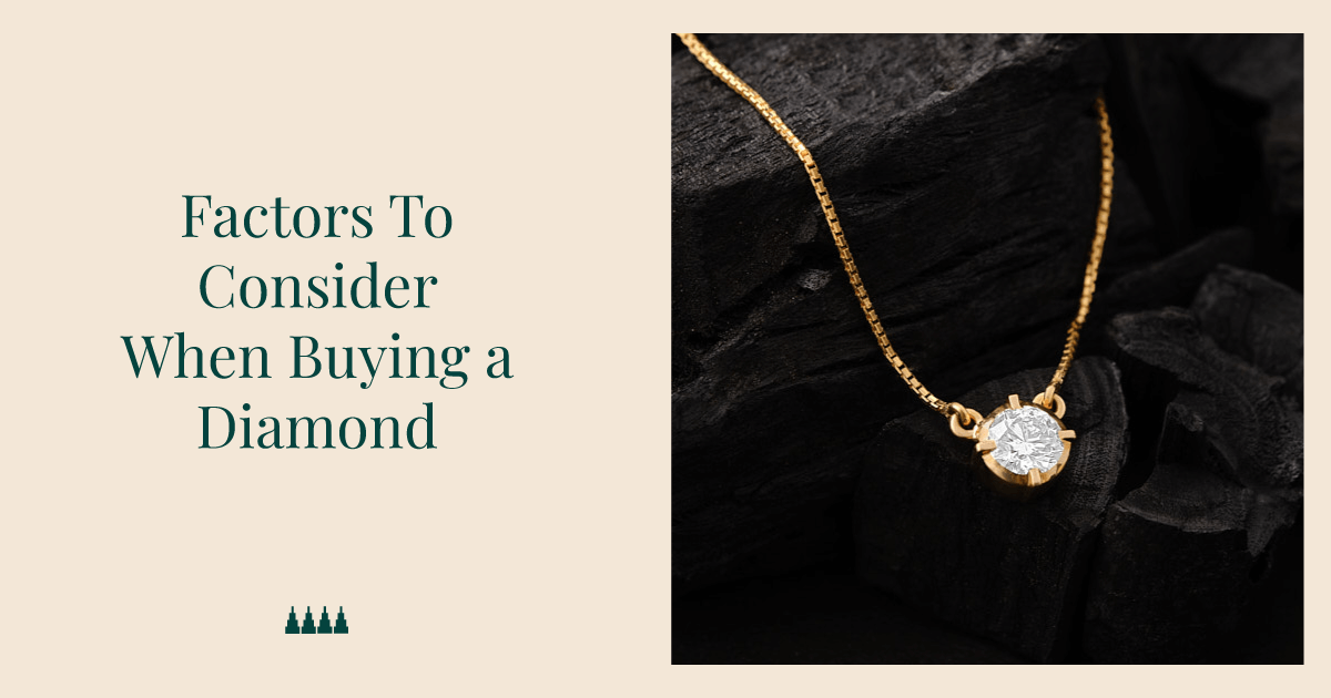 Factors to Consider When Buying a Diamond