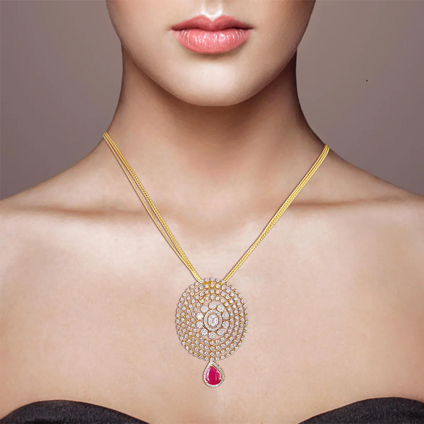 6 Factors to Consider When Buying a Diamond 5 Nandhika Interchangeable Diamond Necklace