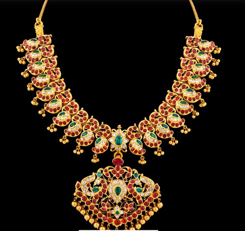 7 Different Types Of Temple Jewellery In Trend 3 Manga malai - Types Of Temple Jewellery