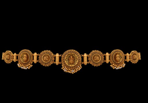 7 Different Types Of Temple Jewellery In Trend 5 Vadiyanam - Types Of Temple Jewellery