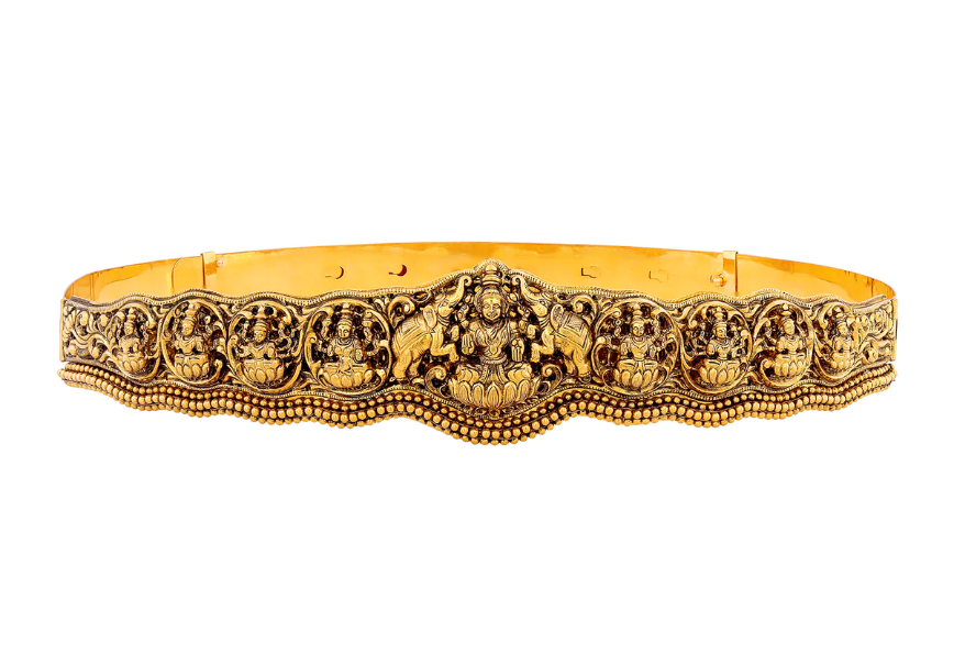 10 Must-have South Indian Gold Jewellery for Bride 5 Oddiyanam
