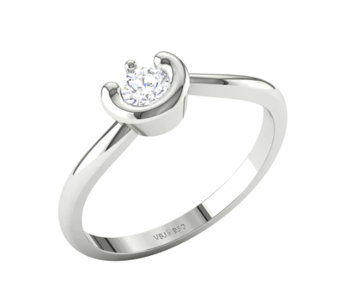 Hrieya Platinum Ring