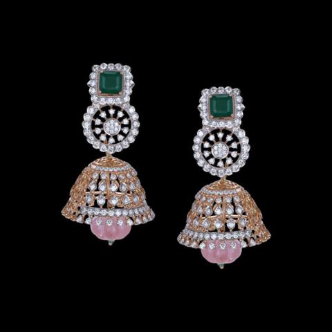 Sparkling Diamond Earrings