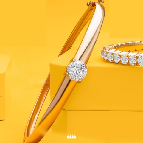 Bezel Set Solitaire Bracelet