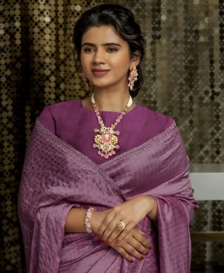 Polki and Pearl Necklace Set