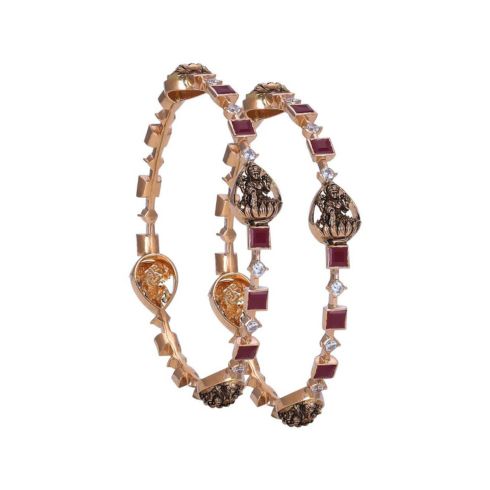 Why Is Varalakshmi Vratham Celebrated? Best Varalakshmi Vratham Jewellery Collection In 2024 12 Classic Temple Bangle
