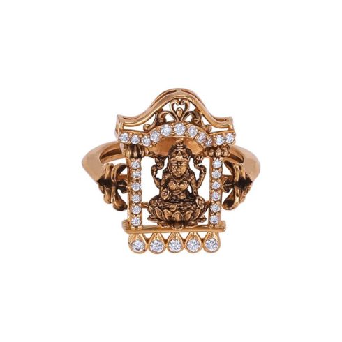 Why Is Varalakshmi Vratham Celebrated? Best Varalakshmi Vratham Jewellery Collection In 2024 3 Lakshmi Motif Ring