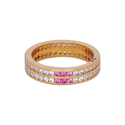 7 Dazzling Diamond Rings Designs You Need in Your Collection 4 Infinite Diamond Gold Ring