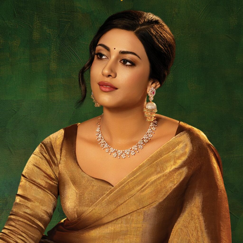 Diwali Jewellery Offers On Diamond, Platinum and Solitaire 2 Delicate Diamond Necklace with Tear-Drop Accents