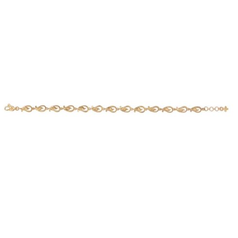 12 Elegant Gold Bracelets That Elevate Your Style 6 Delicate Mango Motif Gold Bracelet
