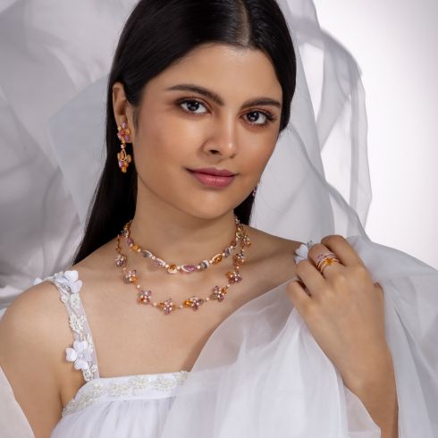 Indian Jewelry Store in Austin For Gold, Diamond & Platinum Jewelries 5 Sapphire Collection from VBJ