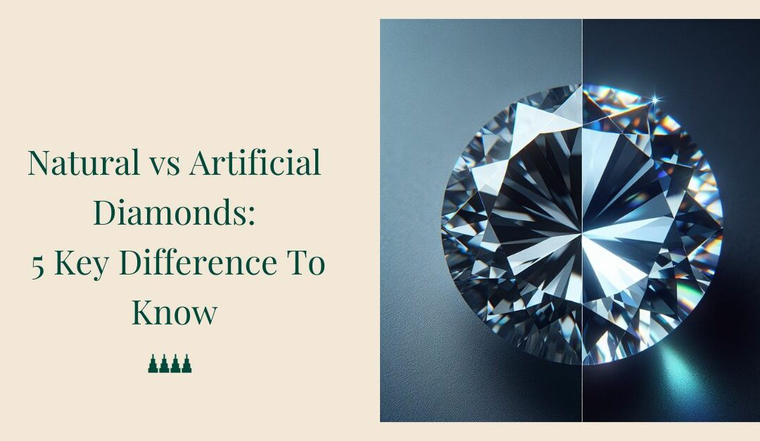 Natural vs Artificial Diamonds: 5 Key Difference To Know