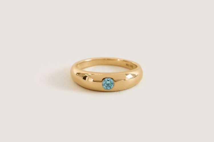 Charming Birthstone Ring