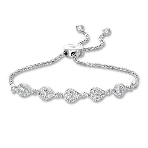 20 Trendy Diamond Bracelet Ideas to Match Any Outfit 5 Interwoven Diamond Bracelet