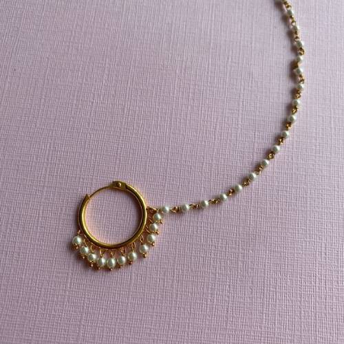 Gold Latest Nose Pin Designs for an Ethnic Touch in 2025 4 Twisted and Braided Designs