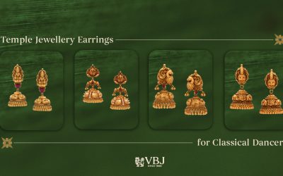 Temple Jewellery Earrings for Classical Dancers